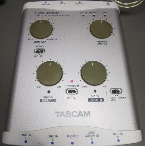 Tascam 122l usb2 audio - tascam,