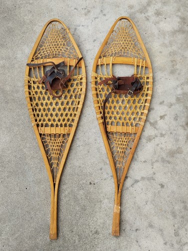 Ancienne paire raquettes à - raquettes,