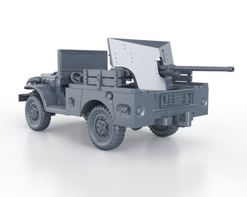Wwii dodge wc55 with 37mm - us,