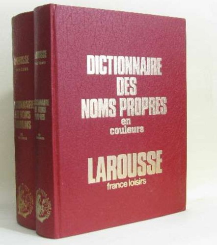 Dictionnaire des noms communs