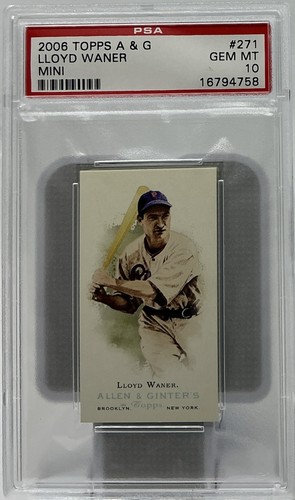 Lloyd waner psa 2006 - psa,