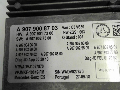 Autoradio origine mercedes - d'origine,