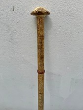 canne ancienne cane bois cerf