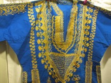 Vintage Embroidered Kaftan Dress for costumes or projects