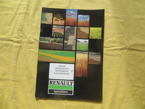 Tracteur renault notice - tracteur,