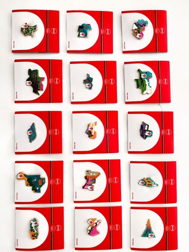 Très rare coffret pins - , jeux