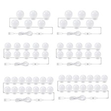 Le miroir de maquillage allume