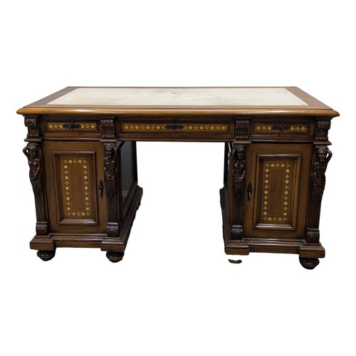 Bureau caissons florentin - bureau,