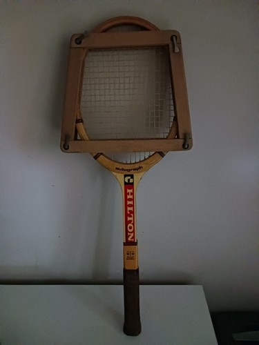 Ancienne raquette tennis - raquette,