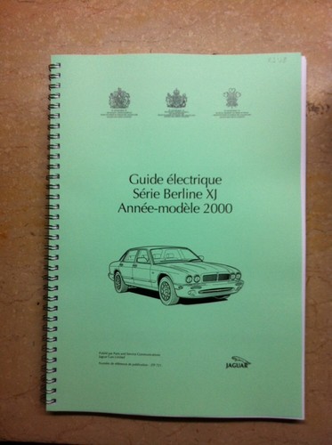 Jaguar manuel guide - xj, v8