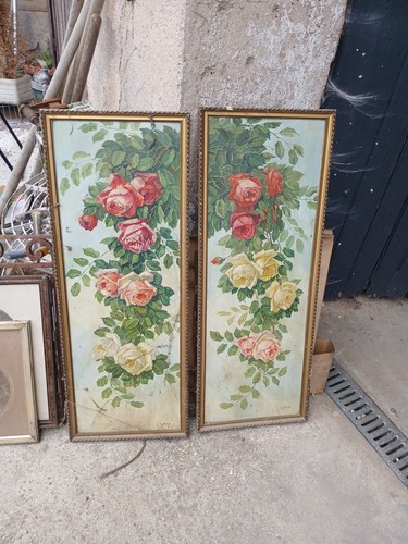 Tableaux peinture fleurs - 2,