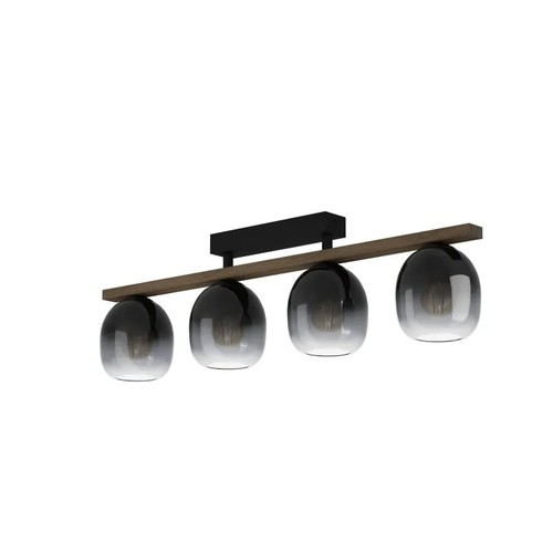 Plafonnier moderne bois et - plafonnier,
