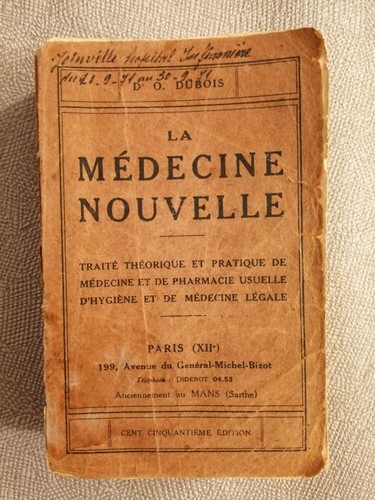 Medecine nouvelle dubois - la,