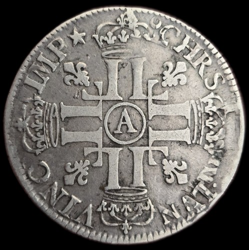 écu aux 1er type 1691 - 8l,