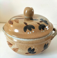 Soupière vintage en grès du