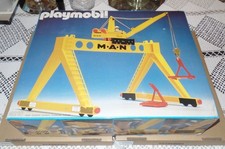 PLAYMOBIL  Train 4210 : Grue Portique MAN (4053,4025,4030, 4000)