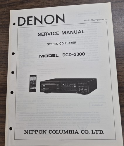 Denon dcd 3300 - denon, dcd-3300