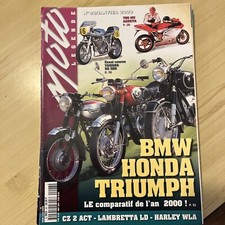 MOTO LEGENDE  98 HONDA CB 450 K3 BMW R69/S TRIUMPH T120 HARLEY DAVIDSON 750 WLA