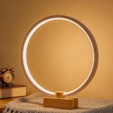 LED lampe de table en bois