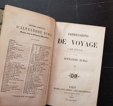 DUMAS Alexandre Impressions de