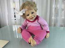 Poupée d'artiste de collection Monika Levenig poupée en vinyle 50 cm. Excelle...