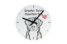 Grand bouvier suisse horloge