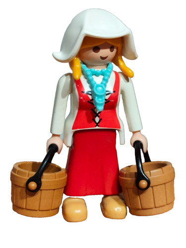 Playmobil figurine villageoise - playmobil,