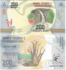 MADAGASCAR - 200 ARIARY - NEUF - UNC -