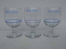 Lot de 3 verres RICARD - Modèle Espagne