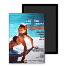 La piscine 1969 version 1 Affiche Film Cinéma - Magnet Frigo 54x78 mm
