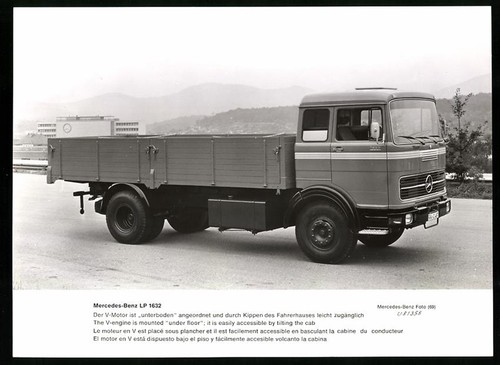 Photographie camion mercedes - photographie,