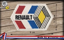 Patch Renault drapeaux écussons thermocollants ou à coudre