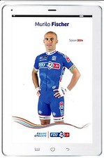 CYCLISME carte cycliste MURILO FISCHER équipe LA FRANCAISE DES JEUX 2014