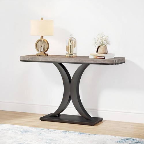Modern long console table - modern,
