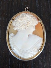 Broche Pendentif Camée Ancien