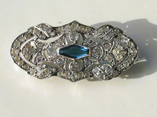 Belle broche ancienne art deco - broche,