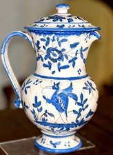 Martres-Tolosane (France). | Chocolatière ou Verseuse, en céramique régionaliste