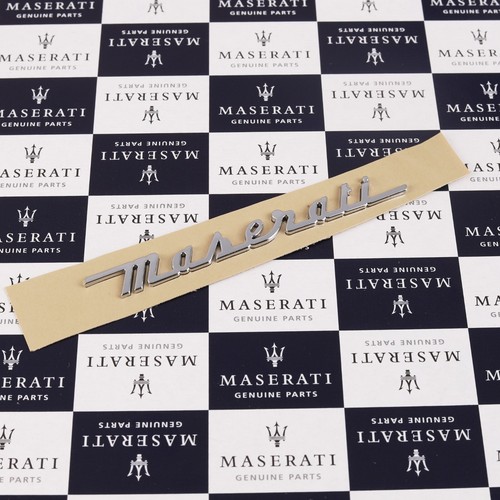 Maserati console inscription - maserati,