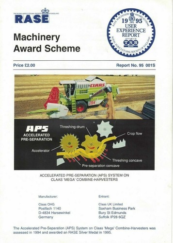 Rase machinery award - rase,