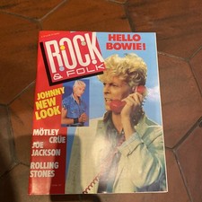 rock folk magazine N 231 Juin 86 Bowie ….