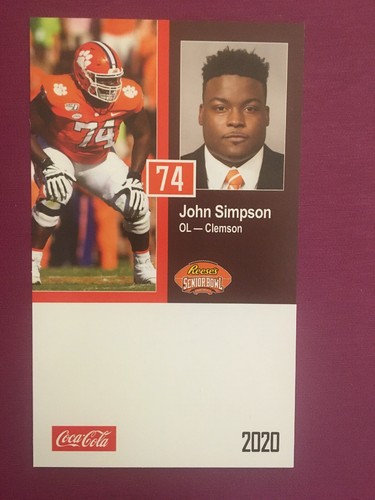 John simpson 2020 senior bowl - simpson,