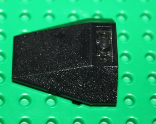 Lego black wedge 4x4 - black, triple
