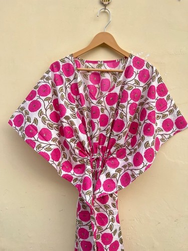 100 coton caftan indien fait - caftan,