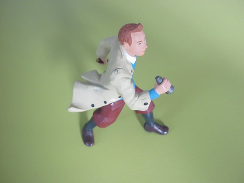 Figurine tintin loupe - loupe, lampe