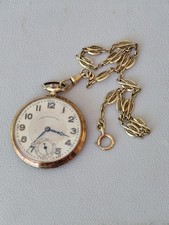 Montre Gousset Or 18 Carats Renforcé Argent Argor