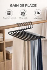 lot 10 Cintres Pantalons Gain