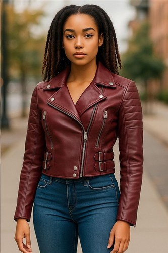 Veste croppée pour femmes - veste,
