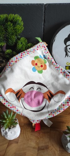 Doudou tigrou mouchoir - tigrou,