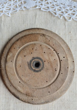 ANCIENNE ROUE EN BOIS DE JOUET ENFANT VELO VOITURE CAMION