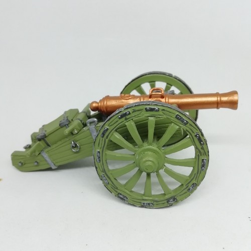 Canon miniature plomb - , peint